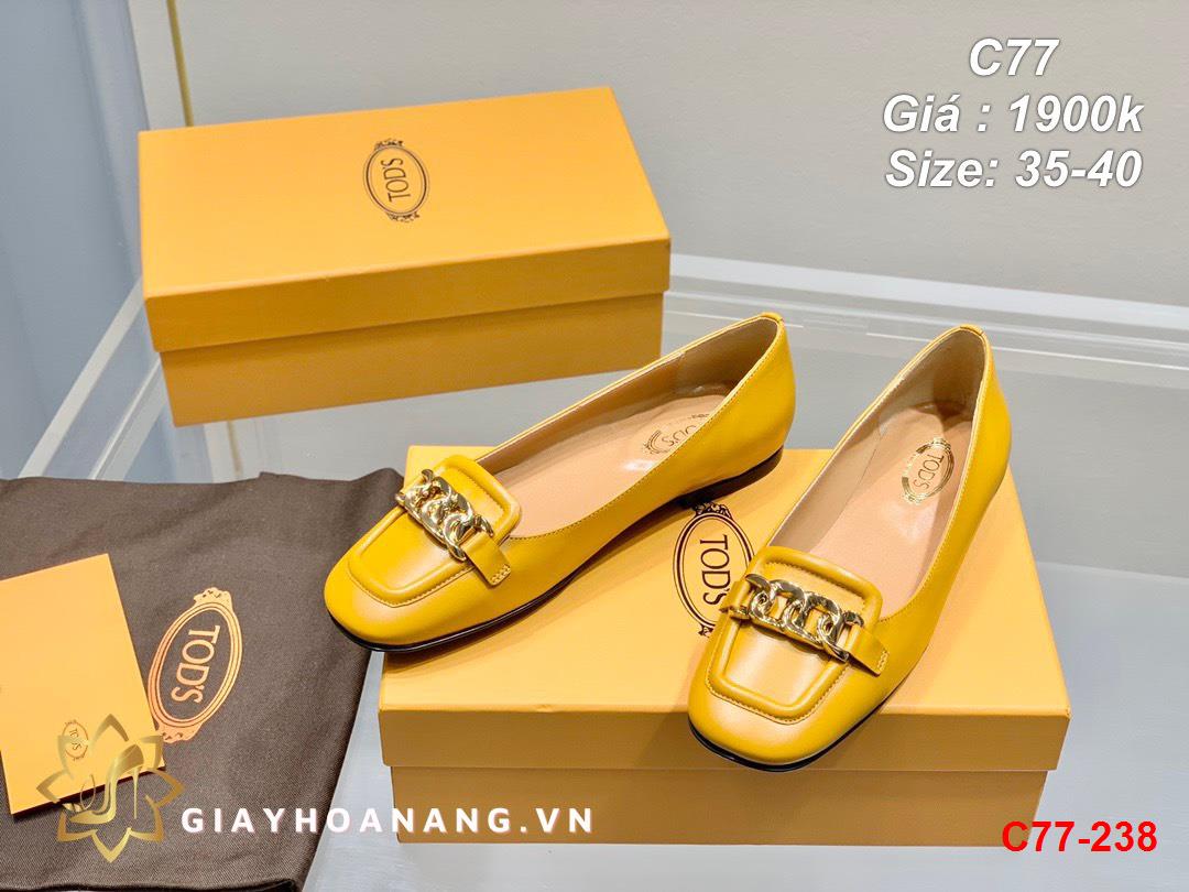 C77-238 Tods giày bệt siêu cấp