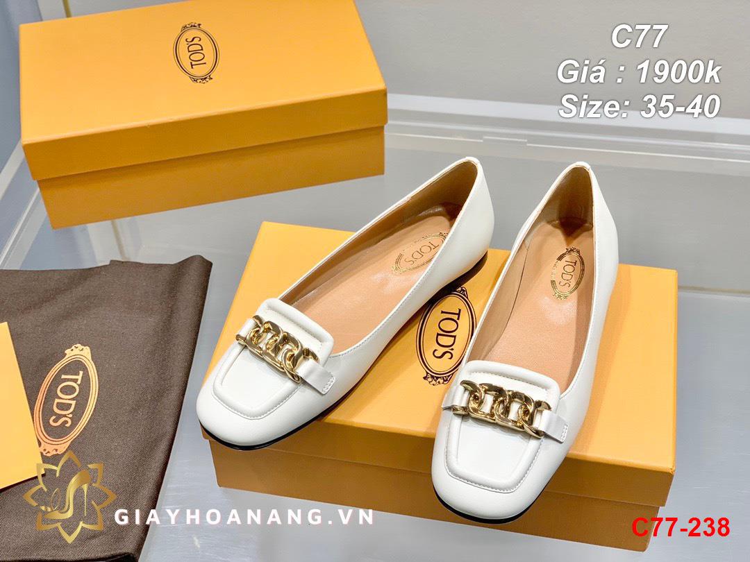 C77-238 Tods giày bệt siêu cấp