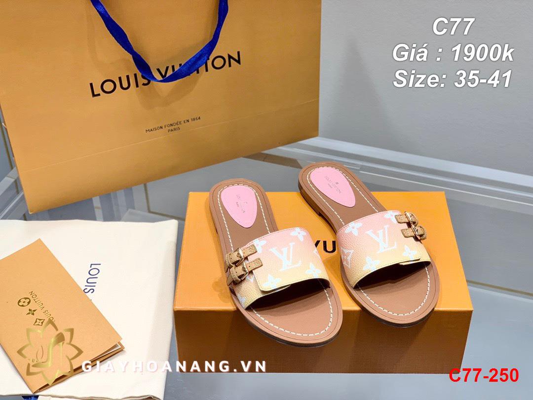 C77-250 Louis Vuitton dép siêu cấp