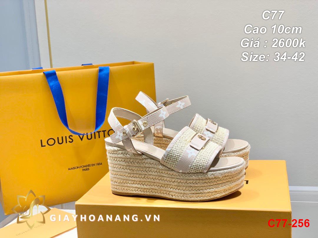 C77-256 Louis Vuitton sandal cao 10cm siêu cấp