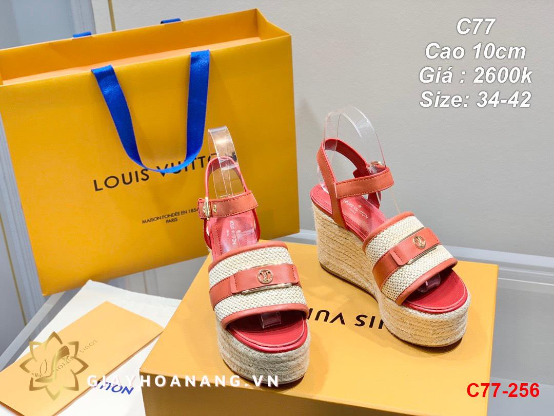 C77-256 Louis Vuitton sandal cao 10cm siêu cấp