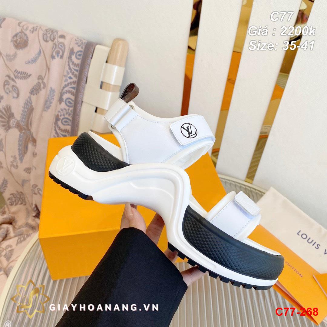 C77-268 Louis Vuitton sandal siêu cấp