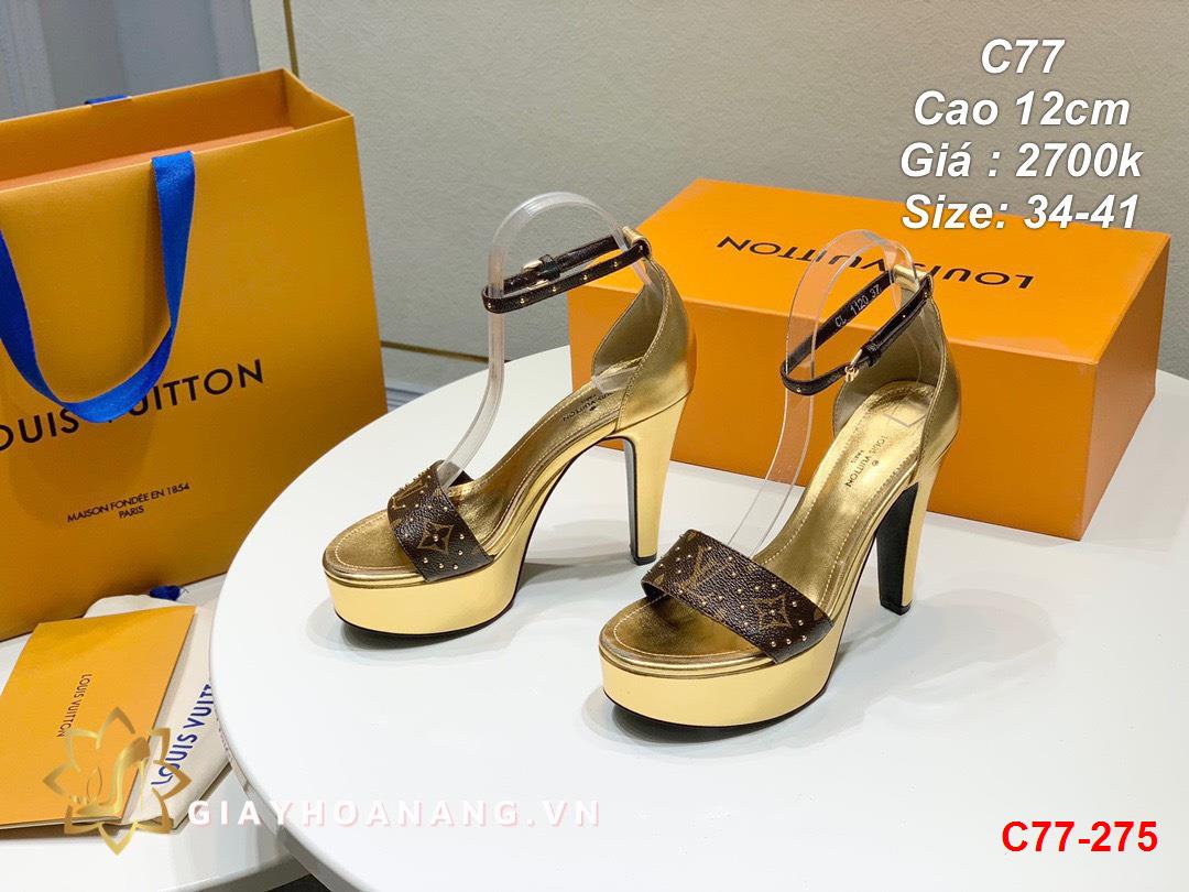 C77-275 Louis Vuitton sandal cao 12cm siêu cấp