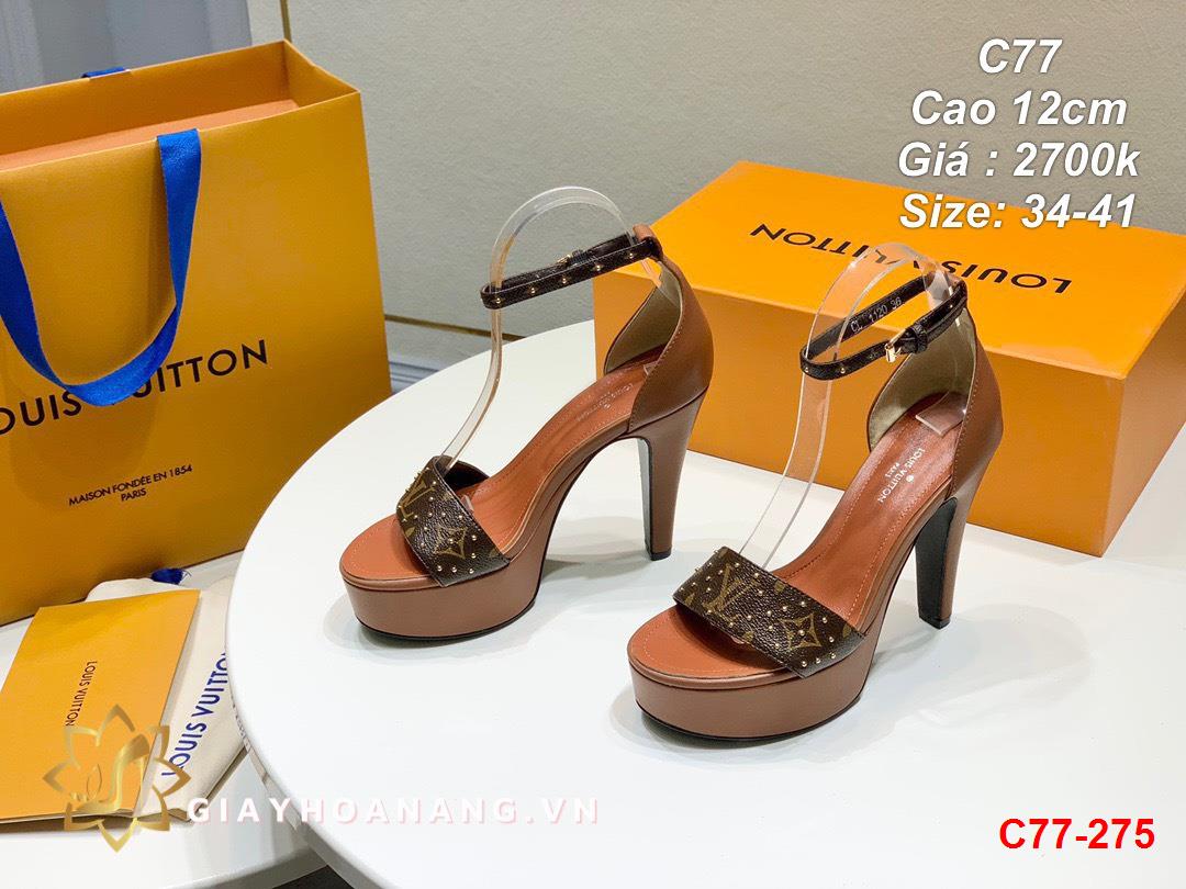 C77-275 Louis Vuitton sandal cao 12cm siêu cấp