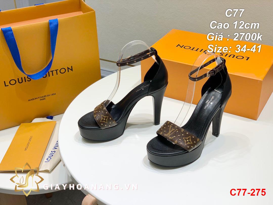 C77-275 Louis Vuitton sandal cao 12cm siêu cấp
