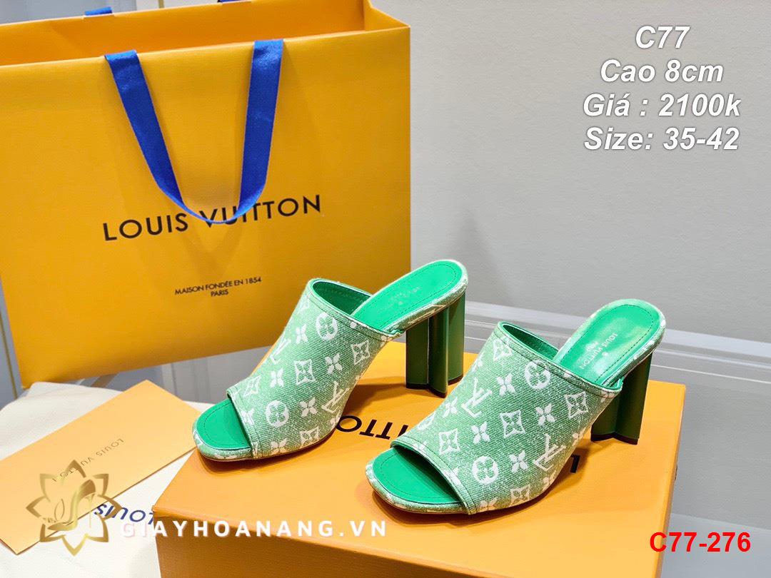 C77-276 Louis Vuitton dép cao 8cm siêu cấp