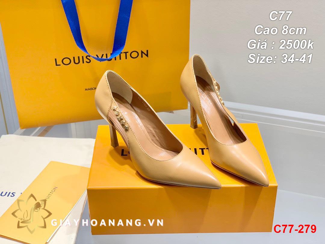 C77-279 Louis Vuitton giày cao 8cm siêu cấp