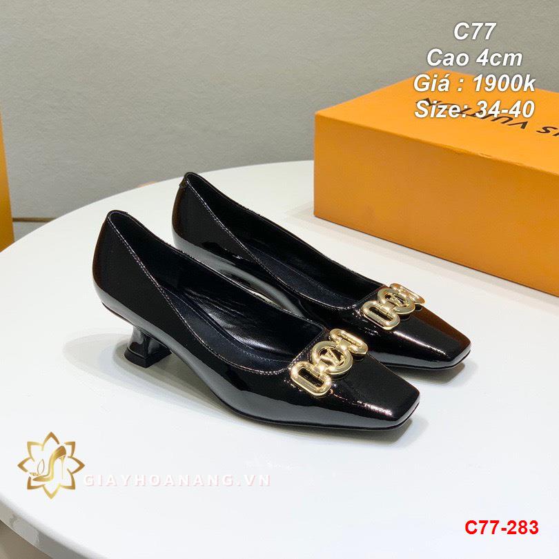 C77-283 Louis Vuitton giày cao 4cm siêu cấp