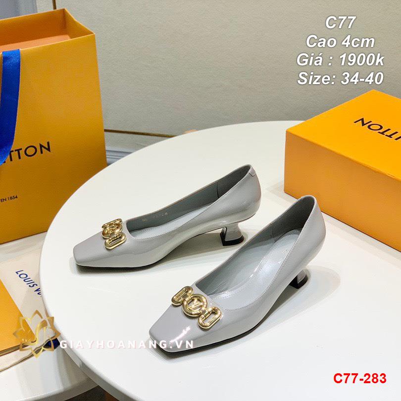 C77-283 Louis Vuitton giày cao 4cm siêu cấp