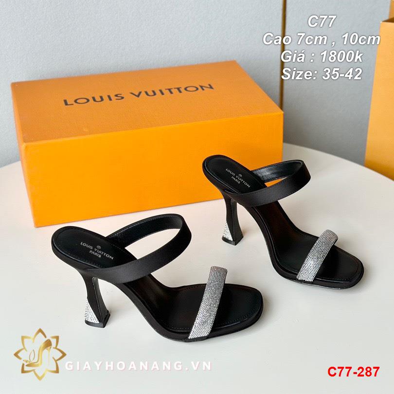 C77-287 Louis Vuitton sandal cao 7cm , 10cm siêu cấp