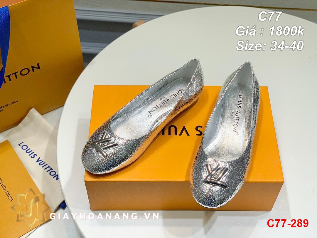 C77-289 Louis Vuitton giày bệt siêu cấp