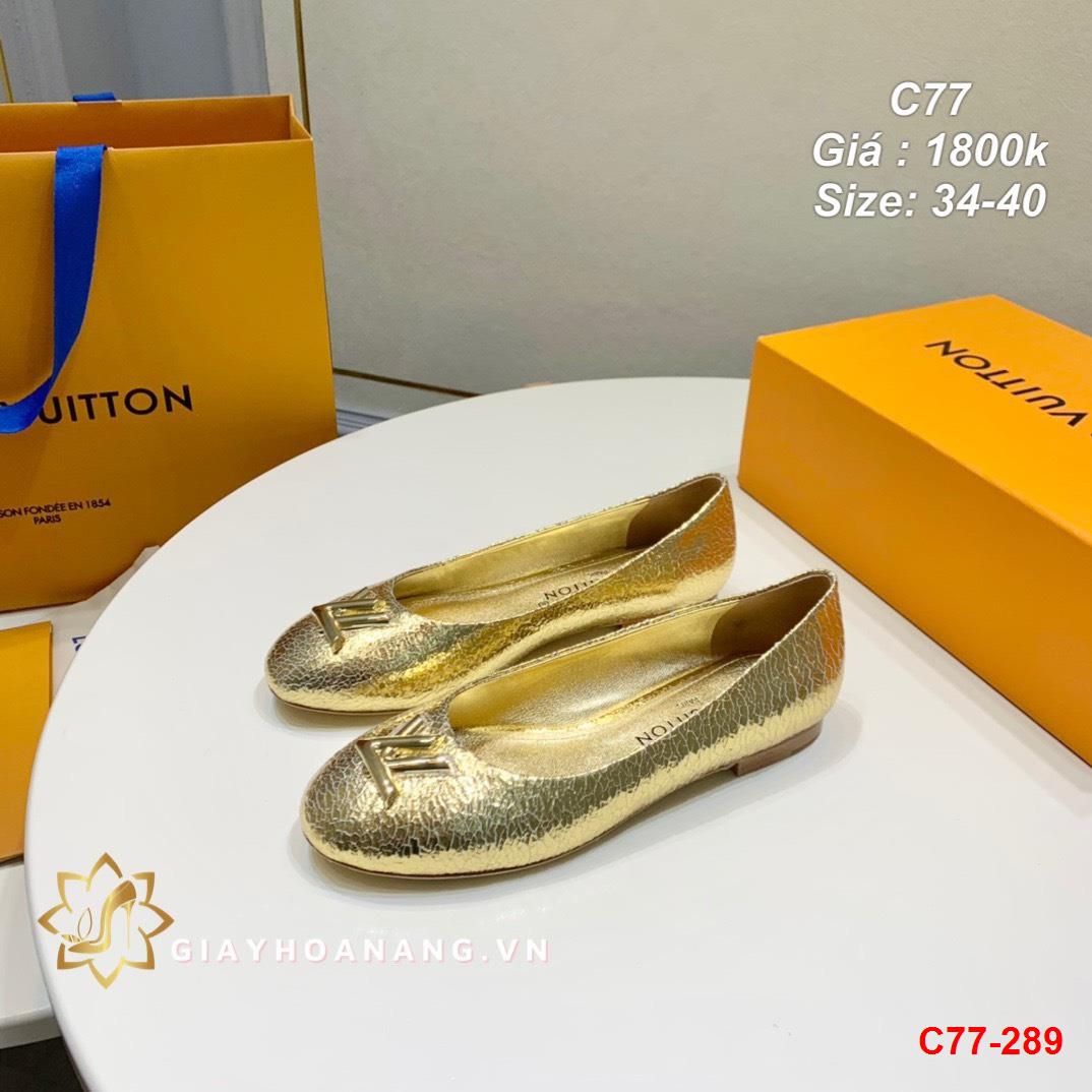 C77-289 Louis Vuitton giày bệt siêu cấp