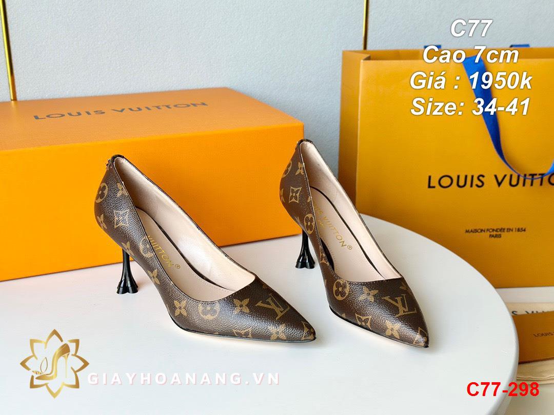 C77-298 Louis Vuitton giày cao 7cm siêu cấp