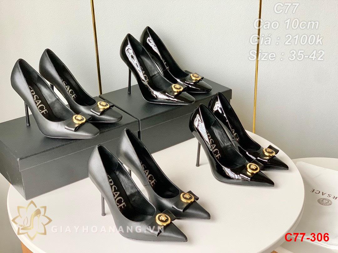 C77-306 Versace giày cao 10cm siêu cấp