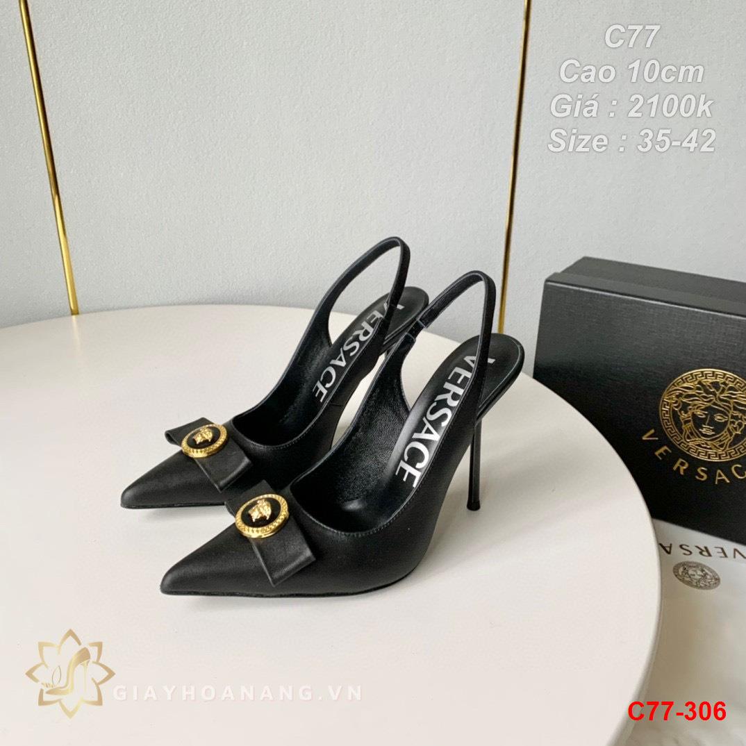 C77-306 Versace giày cao 10cm siêu cấp