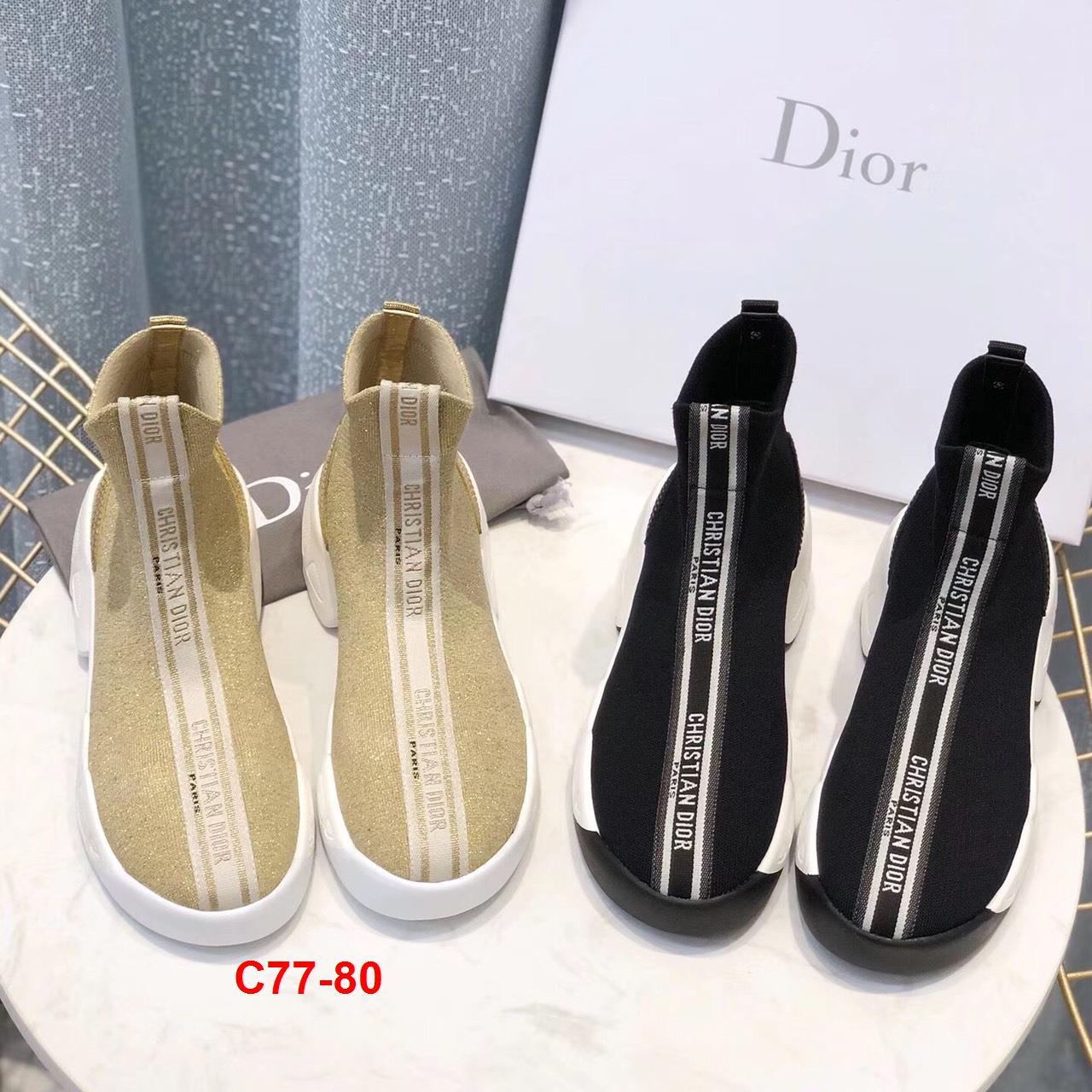 C77-80 Dior bốt độn đế siêu cấp