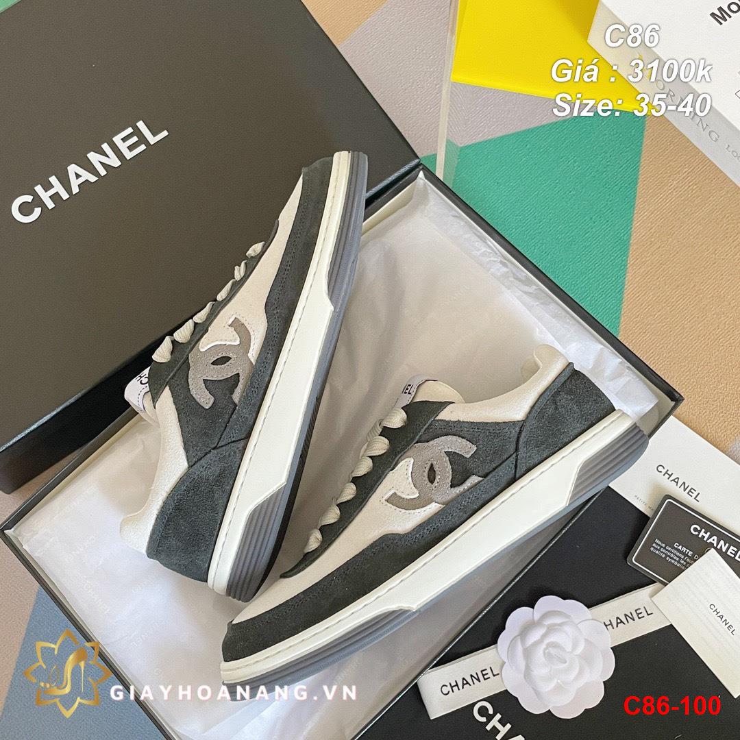 C86-100 Chanel giày thể thao siêu cấp
