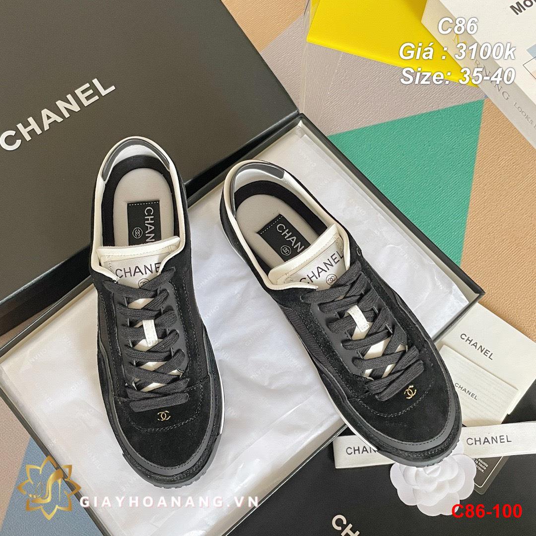 C86-100 Chanel giày thể thao siêu cấp