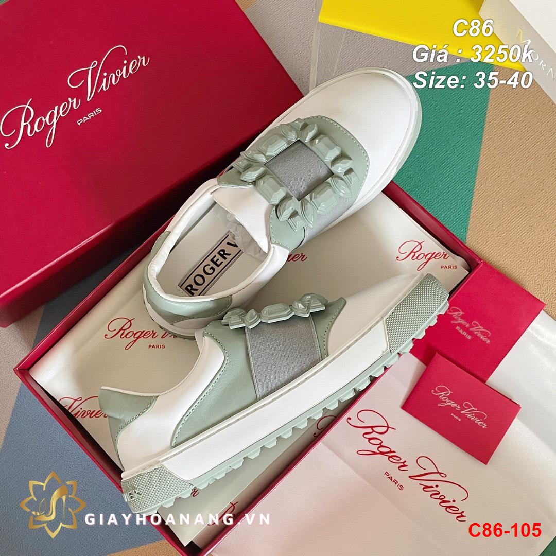 C86-105 Roger Vivier giày lười siêu cấp