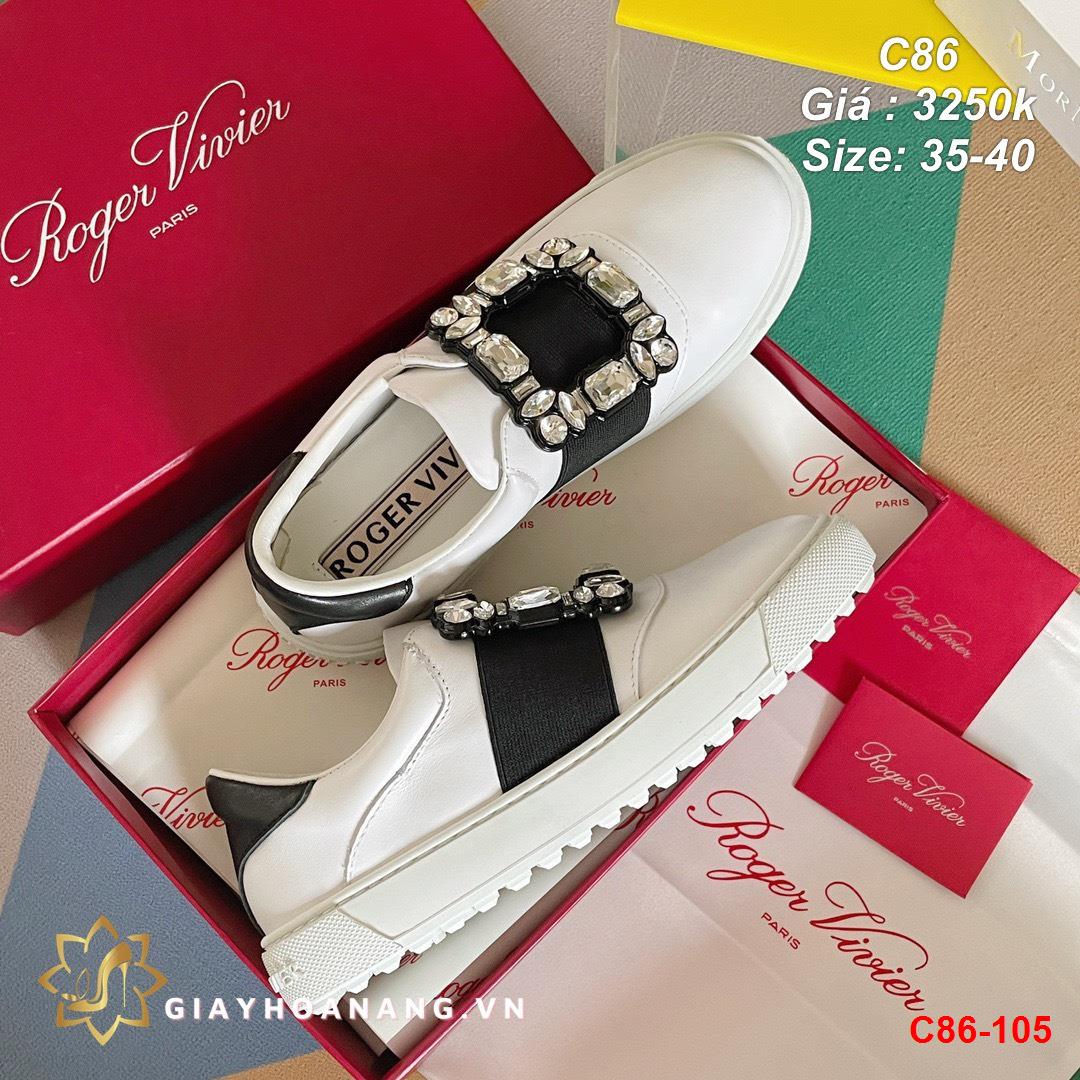 C86-105 Roger Vivier giày lười siêu cấp