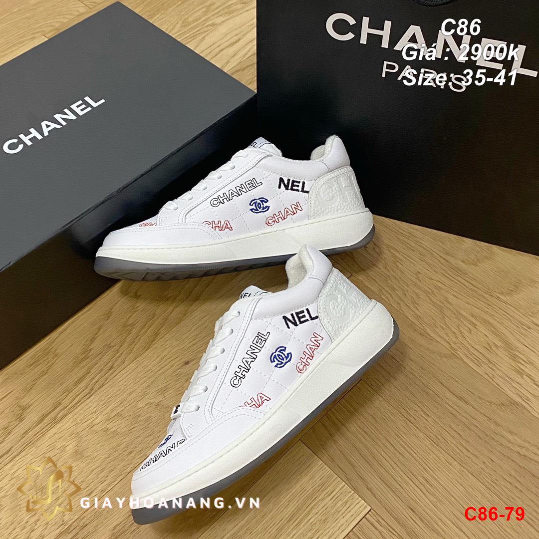 C86-79 Chanel giày thể thao siêu cấp