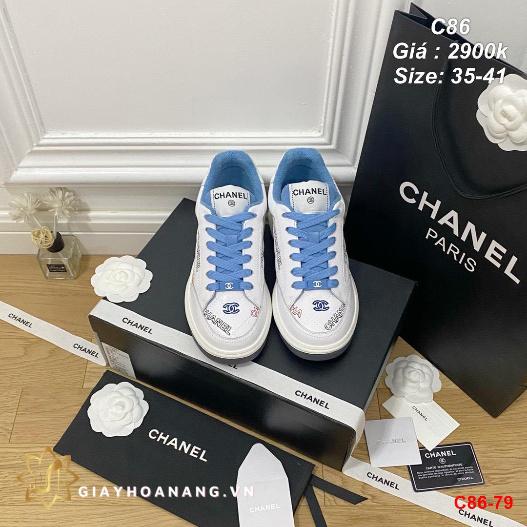 C86-79 Chanel giày thể thao siêu cấp