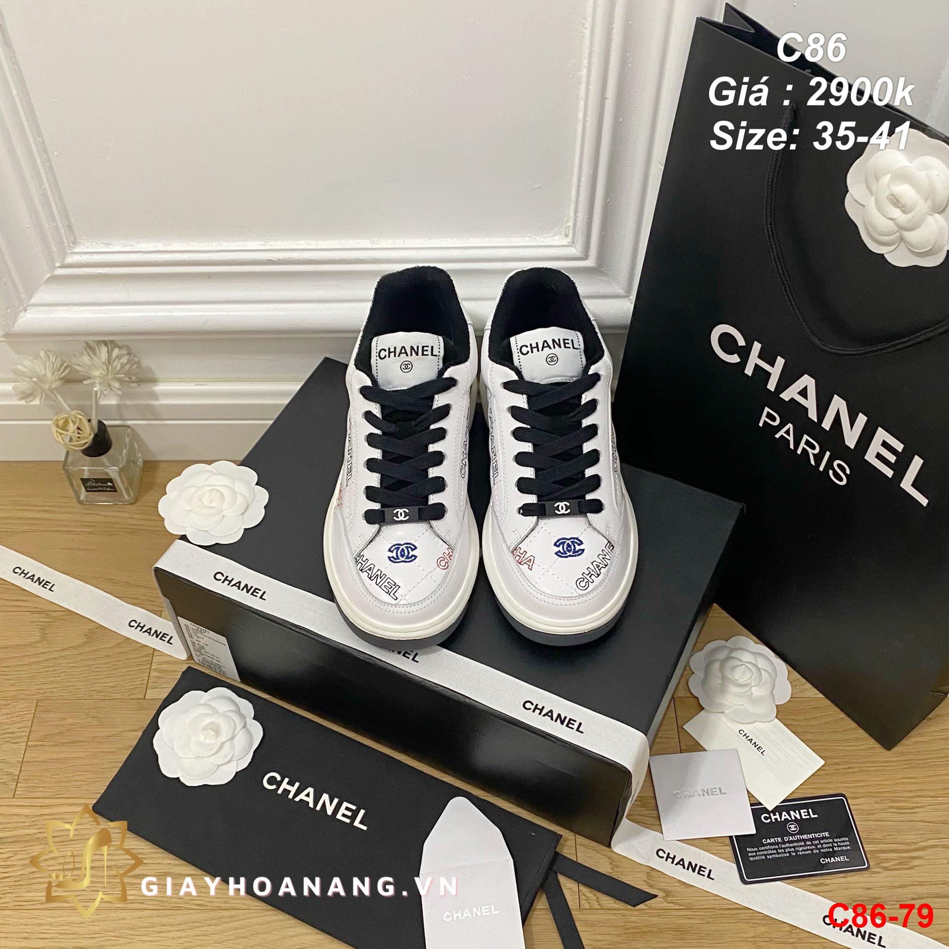 C86-79 Chanel giày thể thao siêu cấp