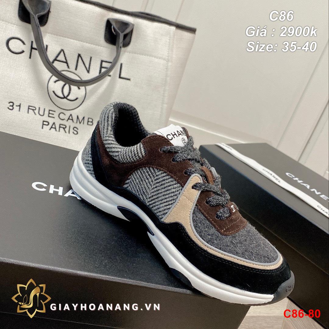 C86-80 Chanel giày thể thao siêu cấp