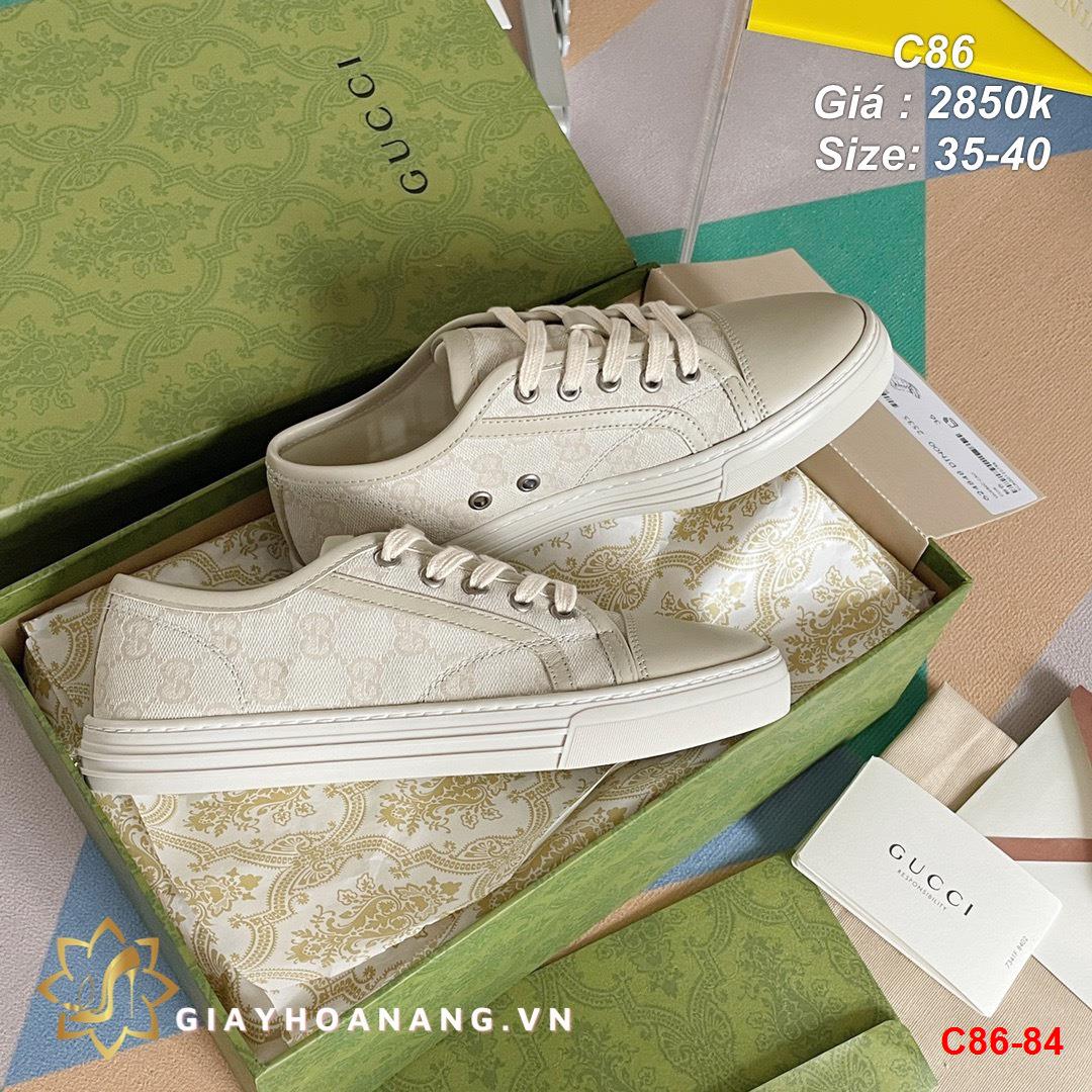 C86-84 Gucci giày thể thao siêu cấp