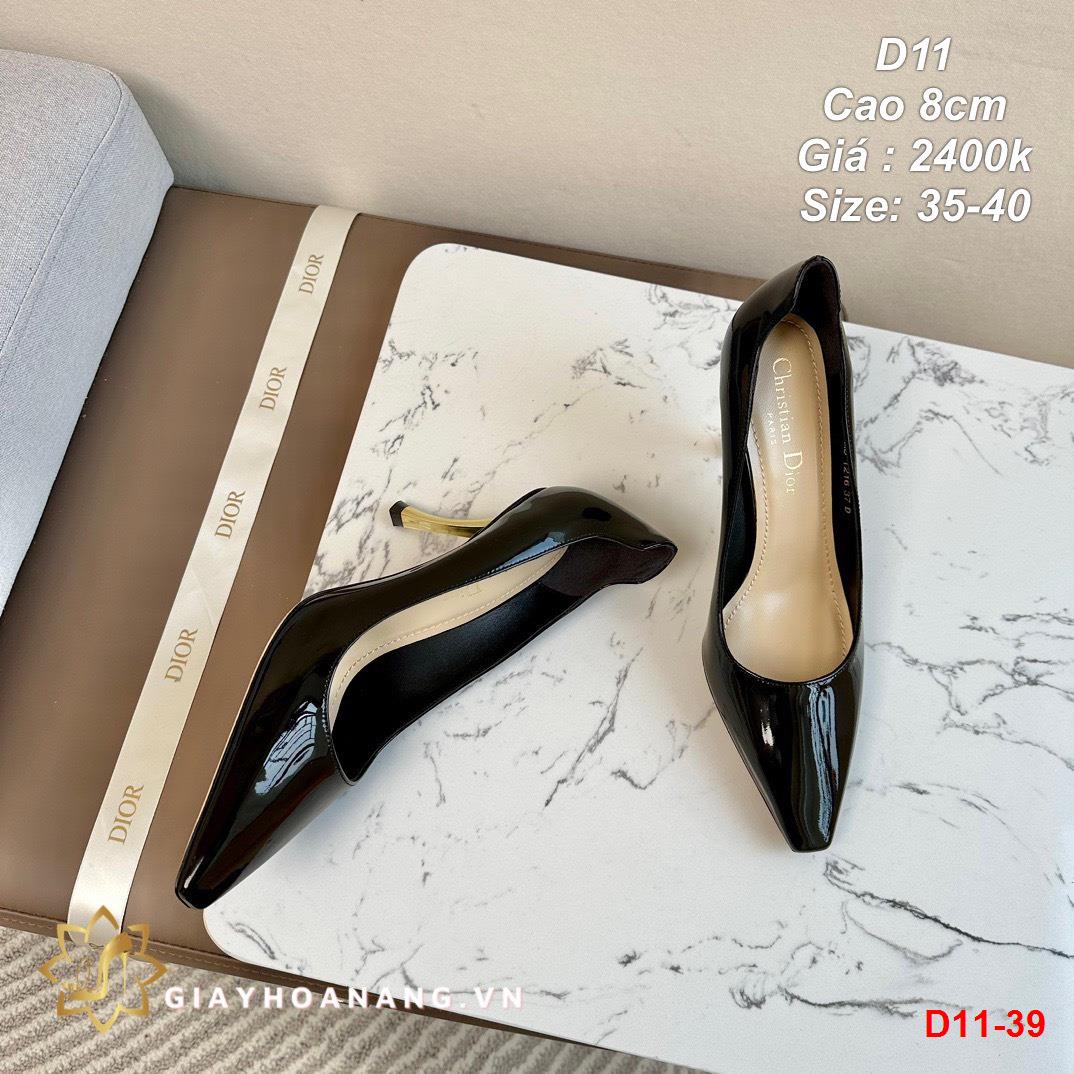 D11-39 Dior giày cao 8cm siêu cấp