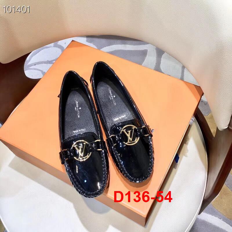 D136-54 Louis Vuitton giày lười siêu cấp