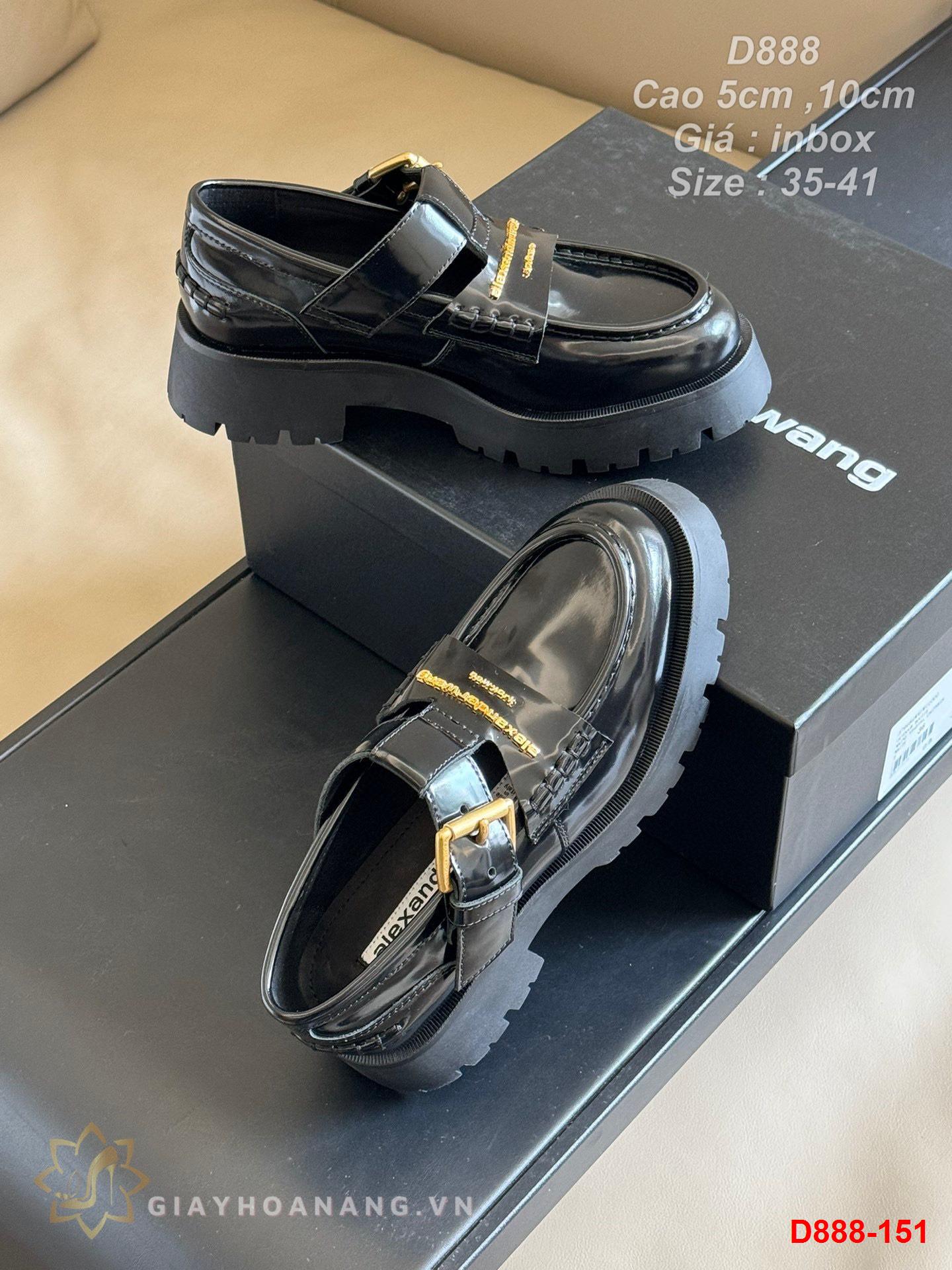 D888-151 Alexander Wang sandal cao 5cm ,10cm siêu cấp