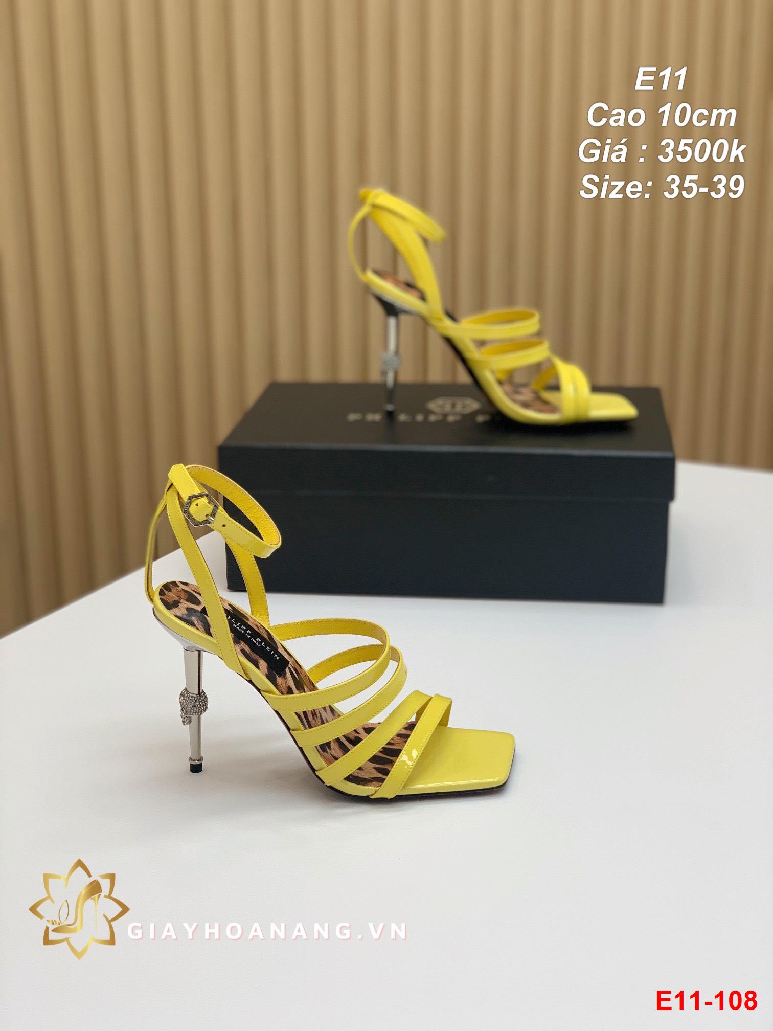 E11-108 Philip Plei sandal cao 10cm siêu cấp