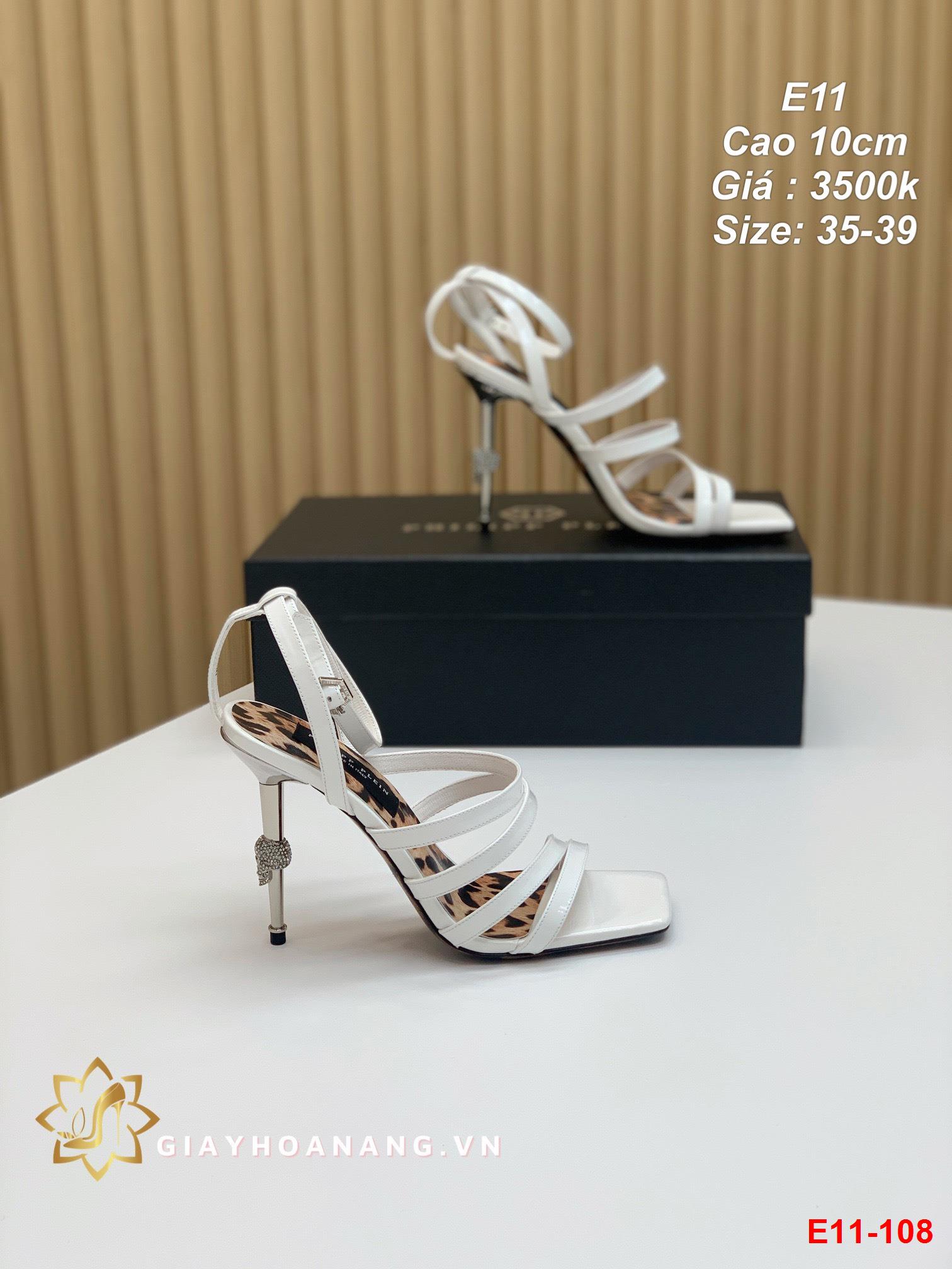 E11-108 Philip Plei sandal cao 10cm siêu cấp