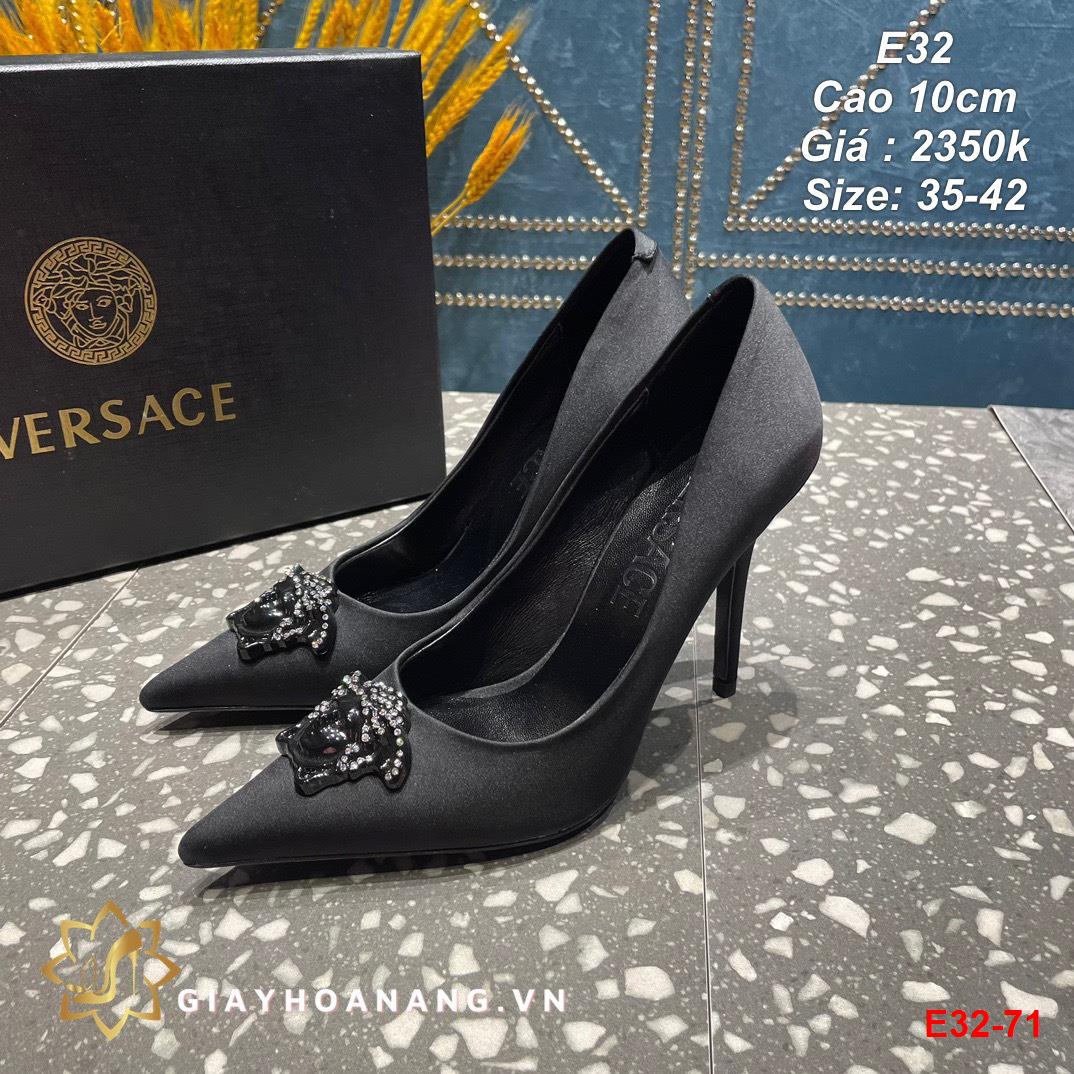 E32-71 Versace giày cao 10cm siêu cấp