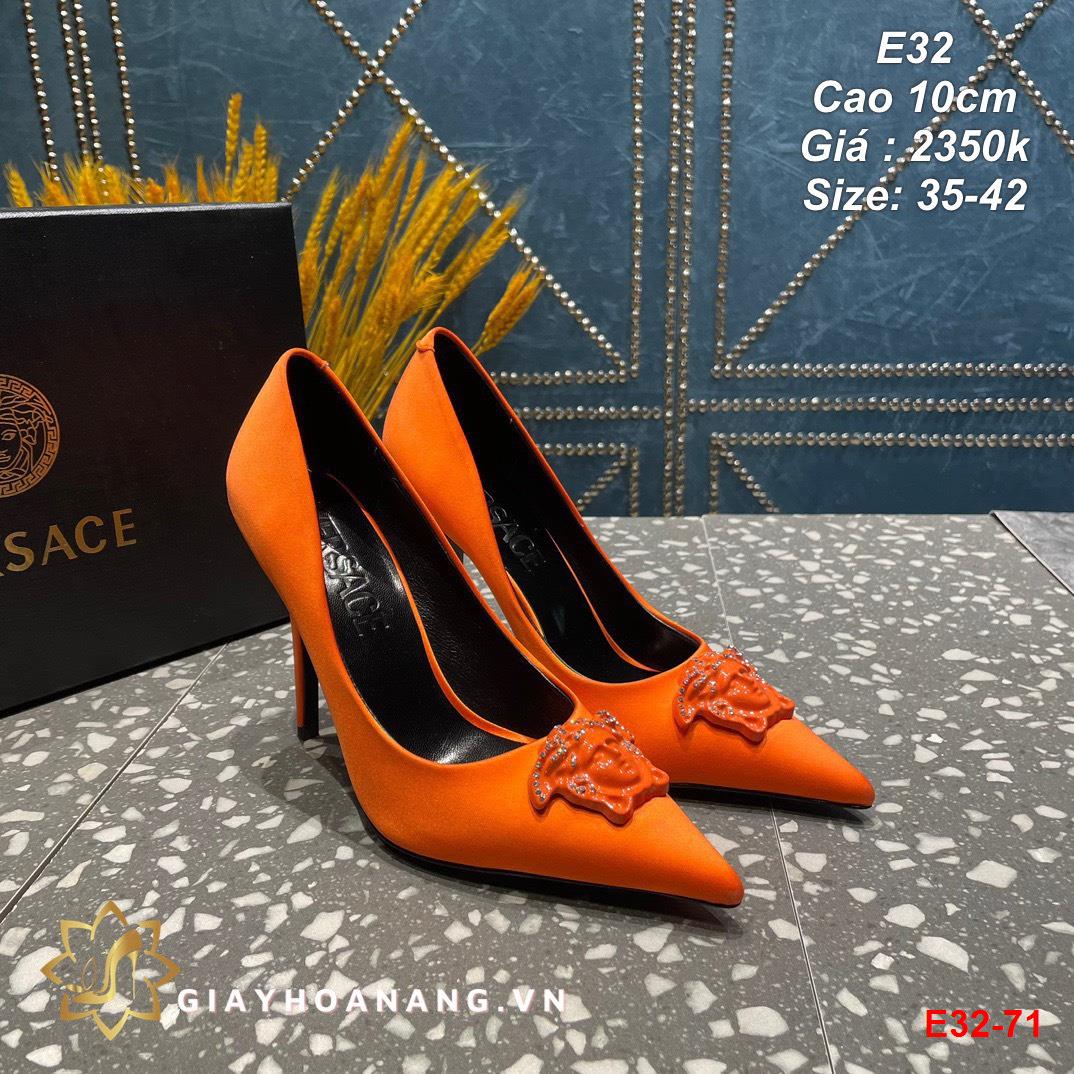 E32-71 Versace giày cao 10cm siêu cấp