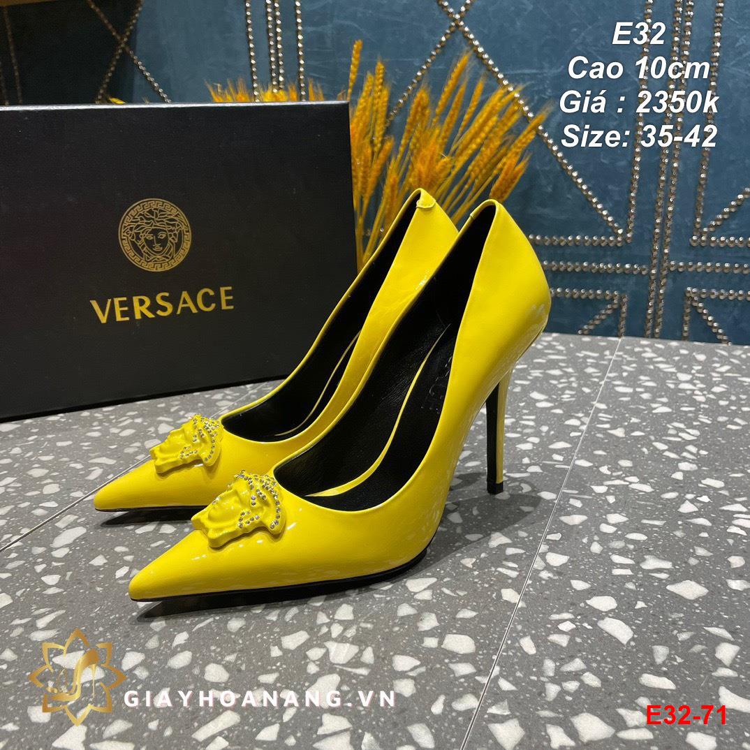 E32-71 Versace giày cao 10cm siêu cấp