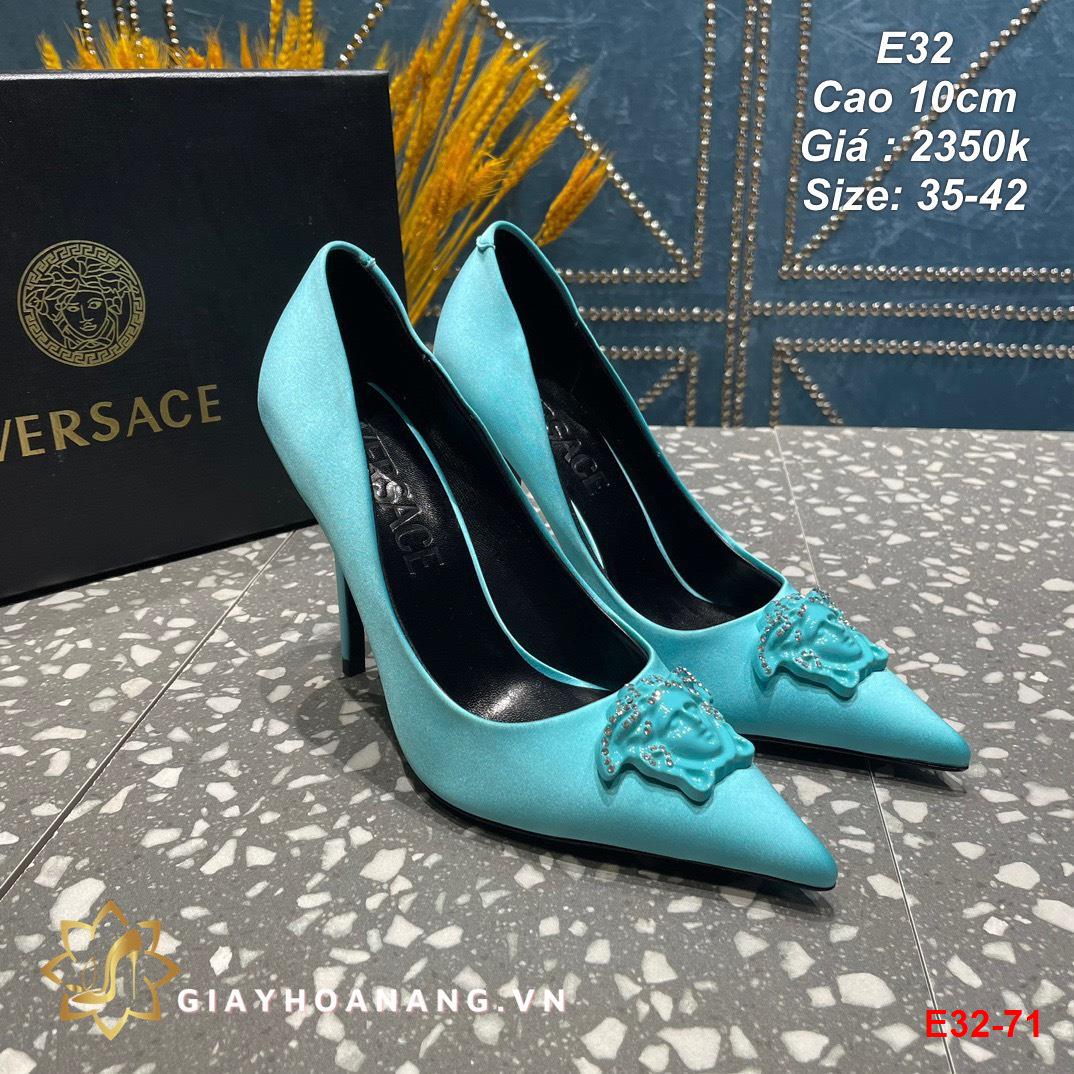 E32-71 Versace giày cao 10cm siêu cấp