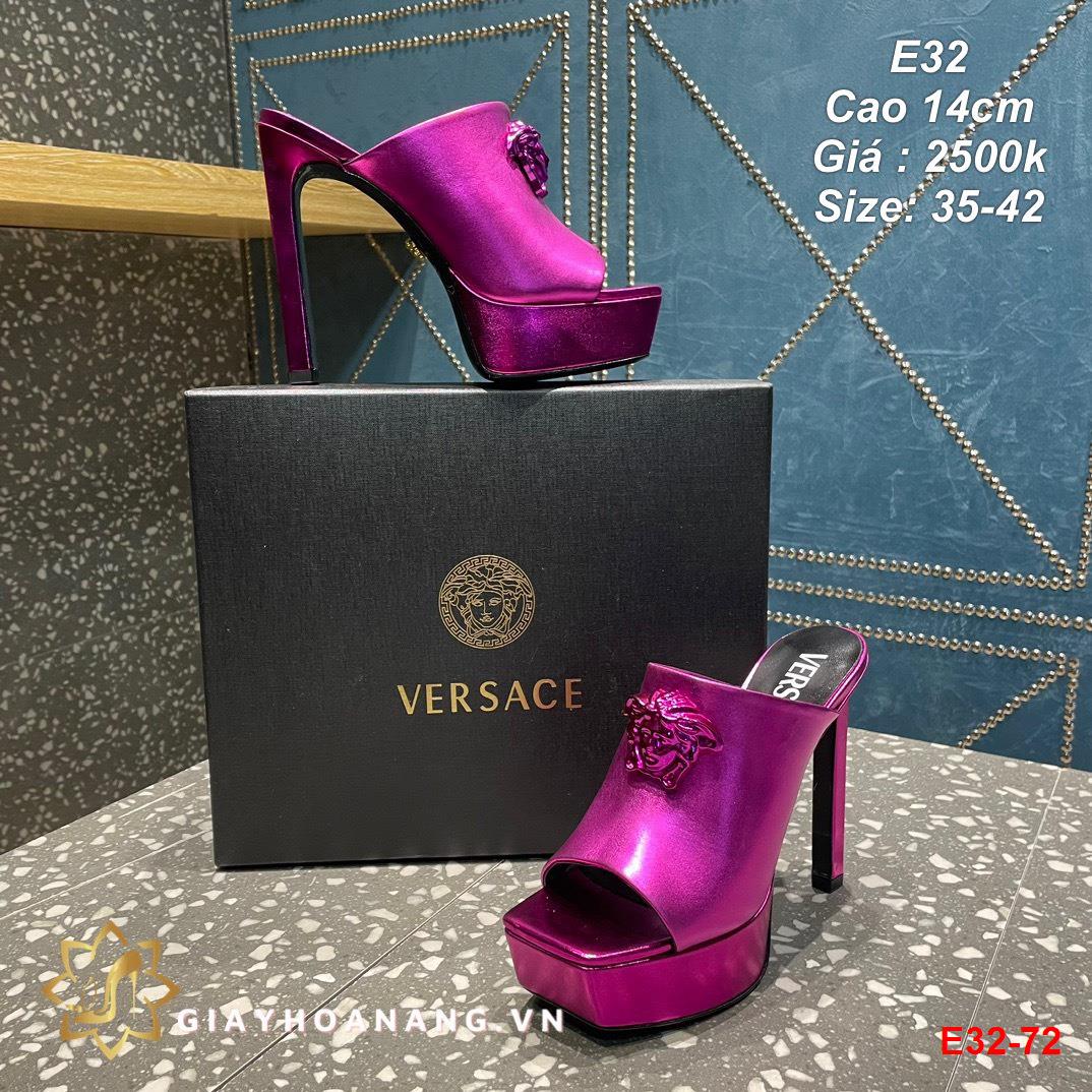 E32-72 Versace dép cao 14cm siêu cấp