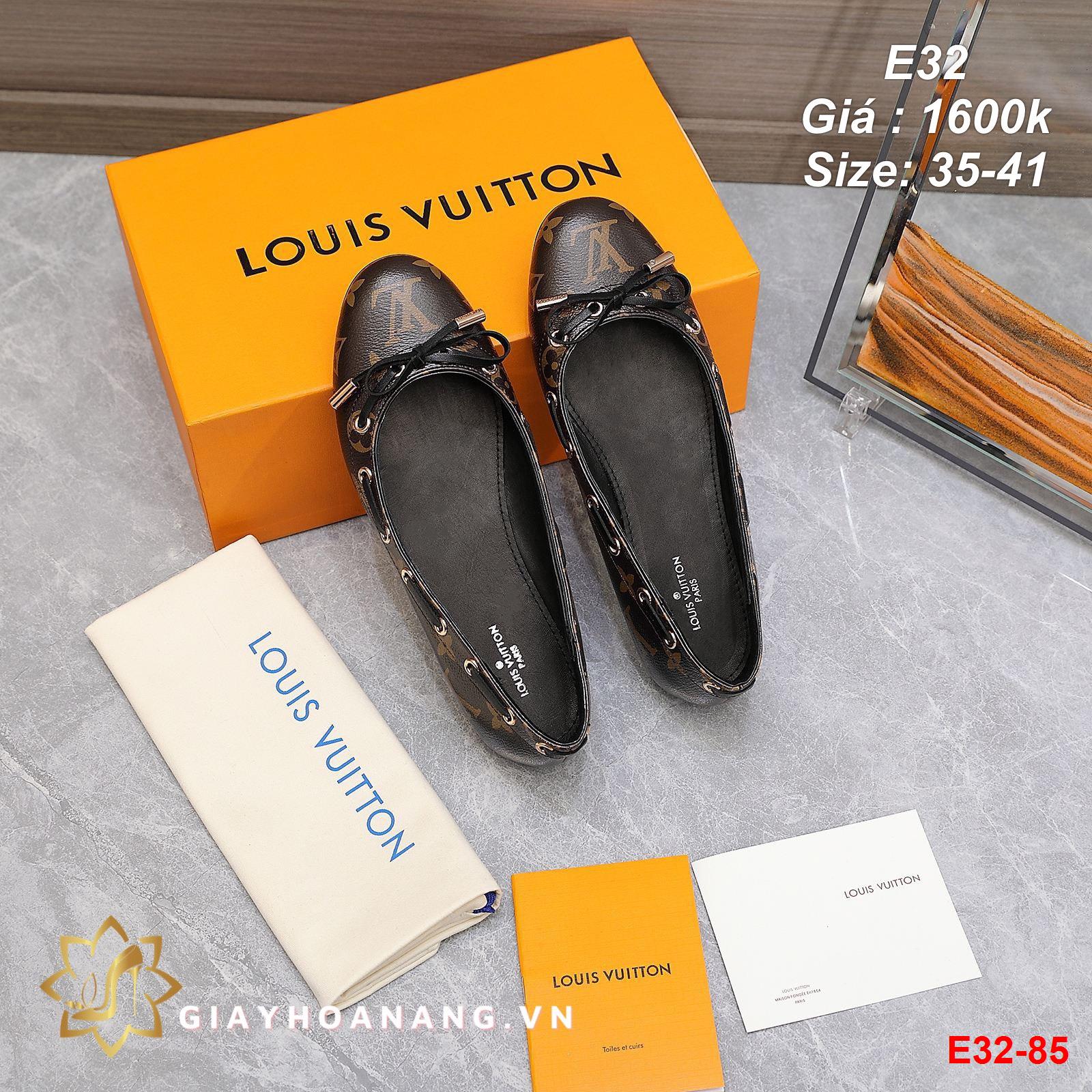 E32-85 Louis Vuitton giày bệt siêu cấp