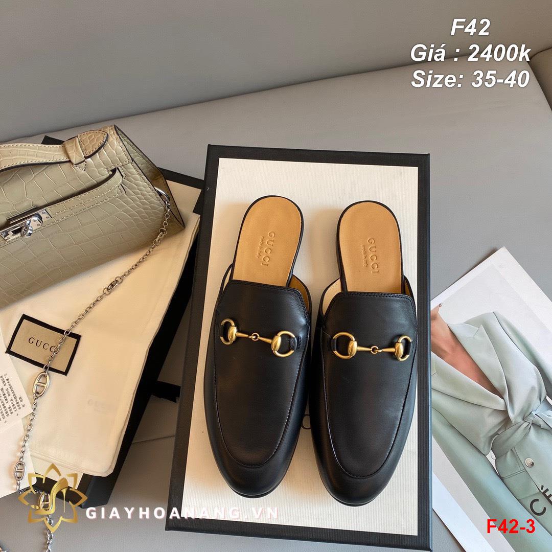 F42-3 Gucci dép sục siêu cấp