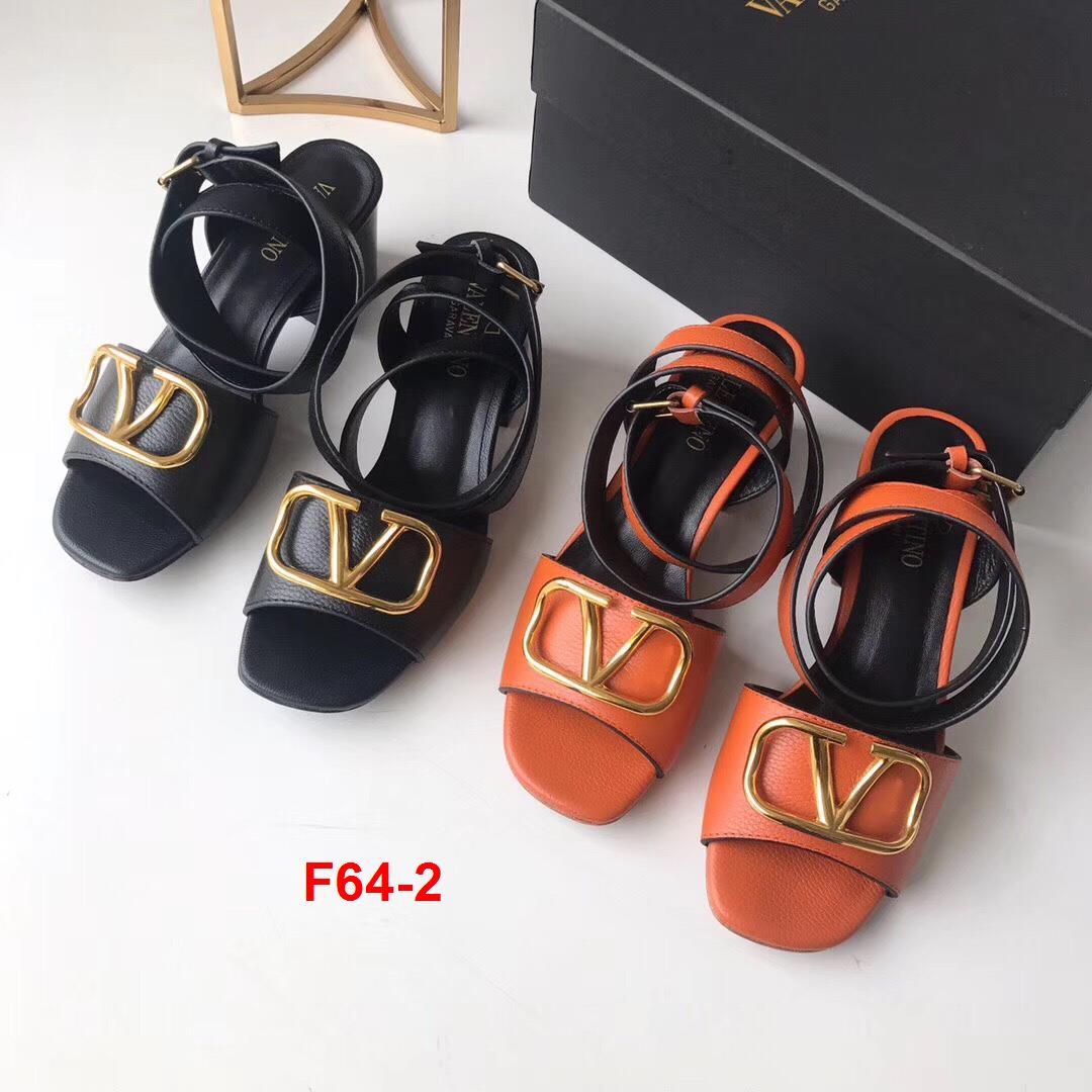 F64-2 Valentino sandal cao 6cm siêu cấp