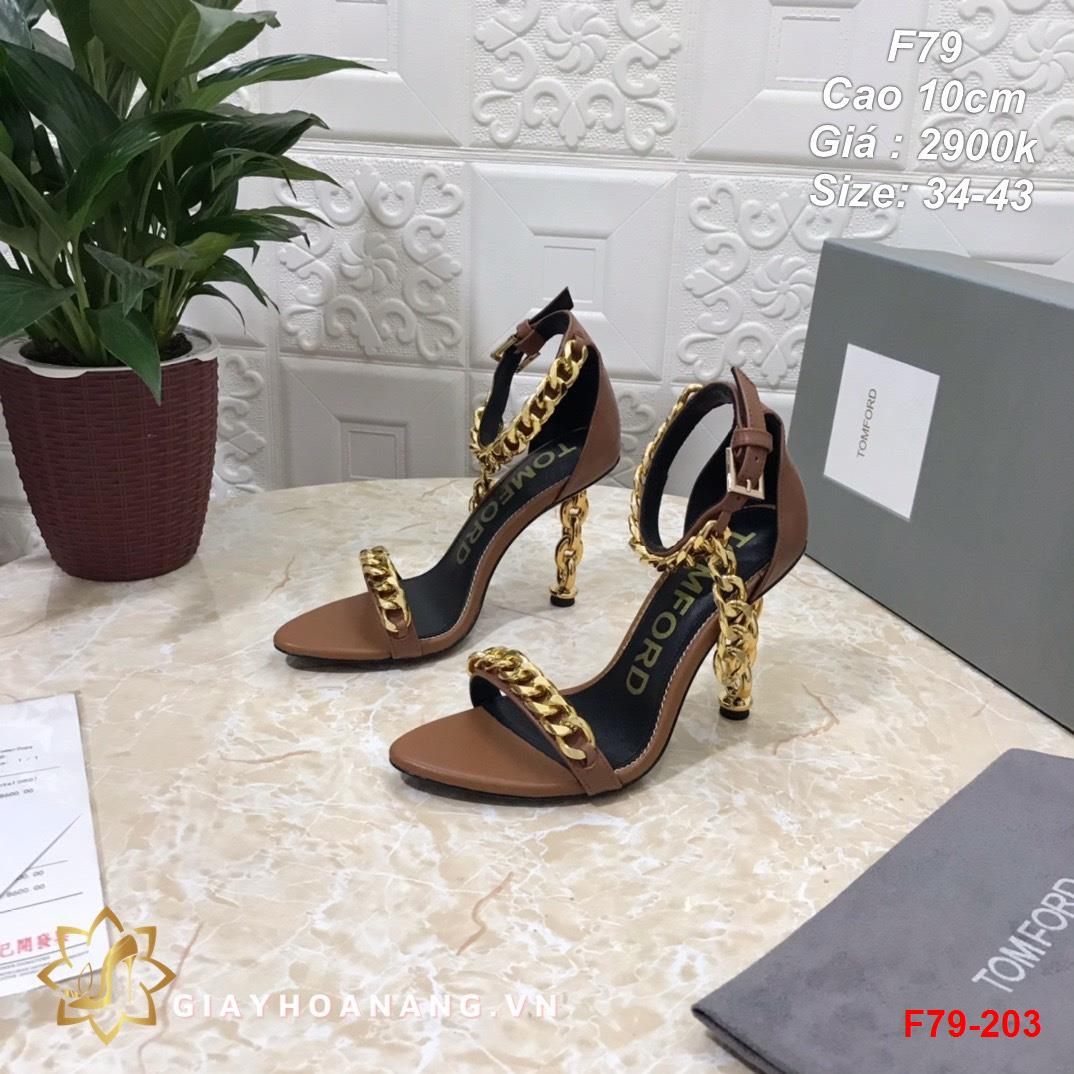 F79-203 Tom Ford sandal cao 10cm siêu cấp