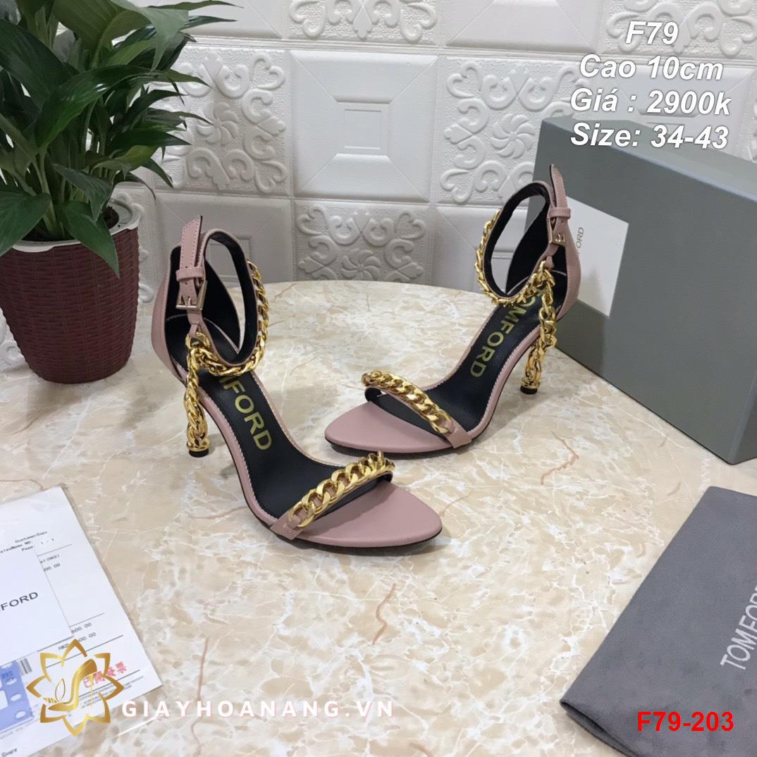 F79-203 Tom Ford sandal cao 10cm siêu cấp