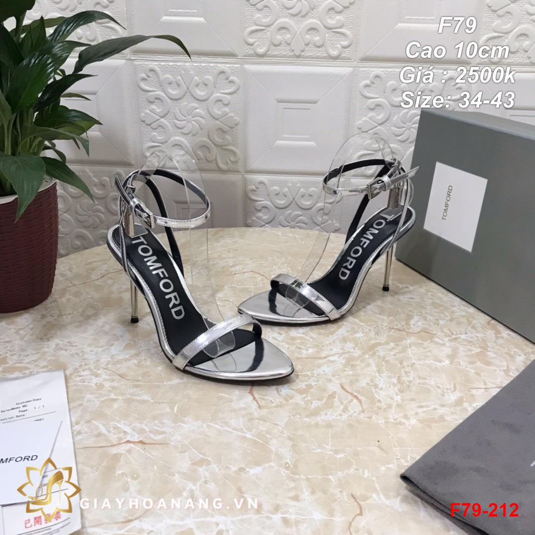 F79-212 Dolce & Gabbana sandal cao 10cm siêu cấp