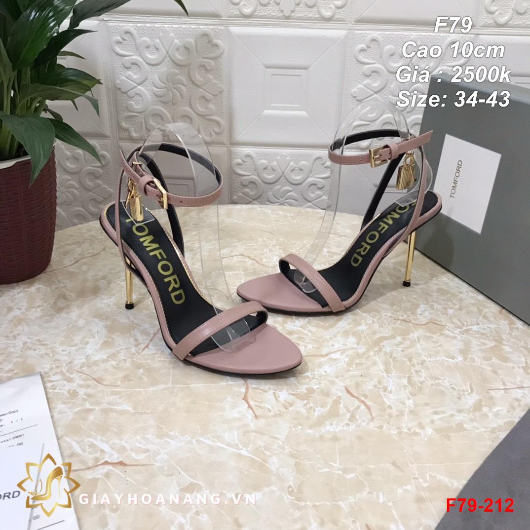 F79-212 Dolce & Gabbana sandal cao 10cm siêu cấp