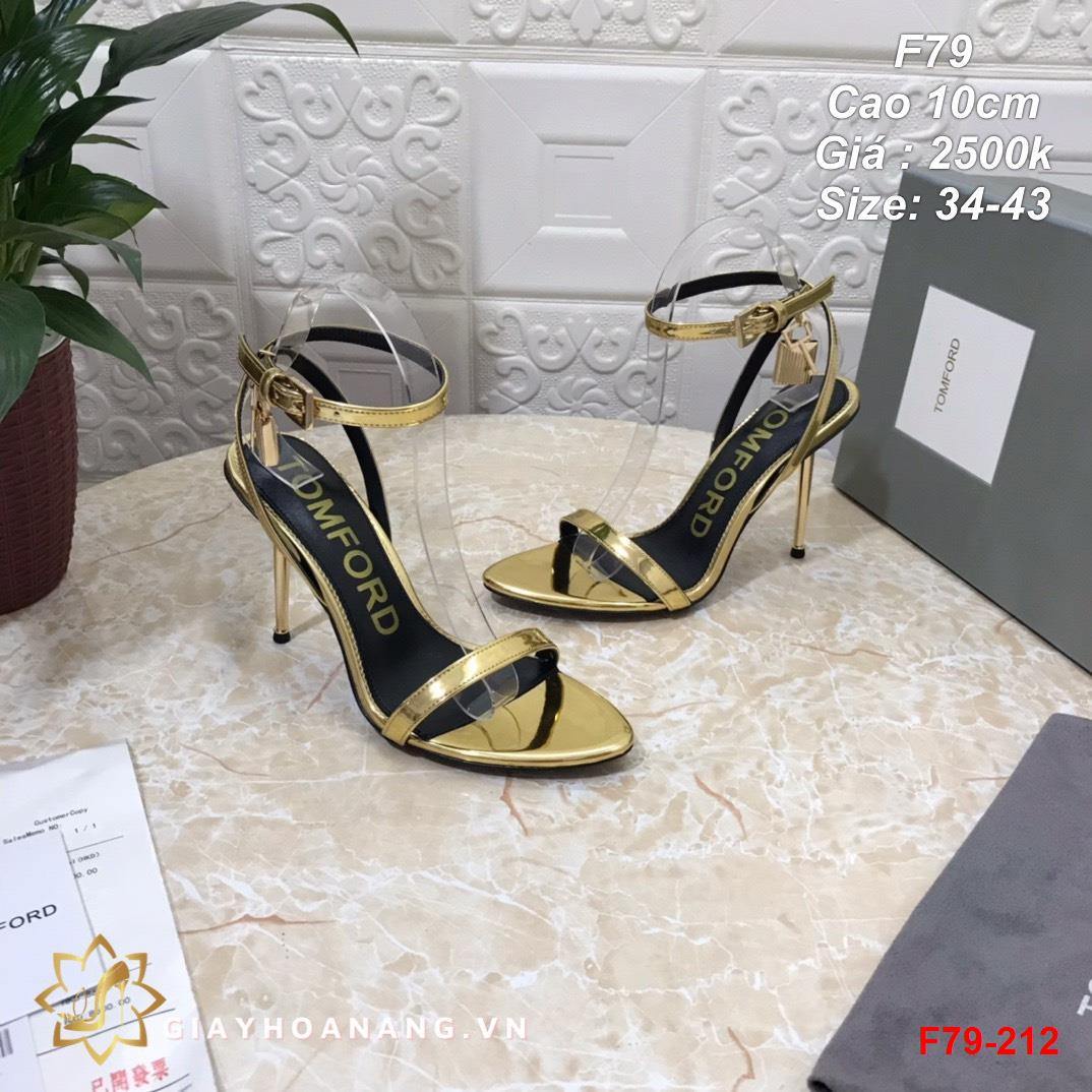 F79-212 Dolce & Gabbana sandal cao 10cm siêu cấp