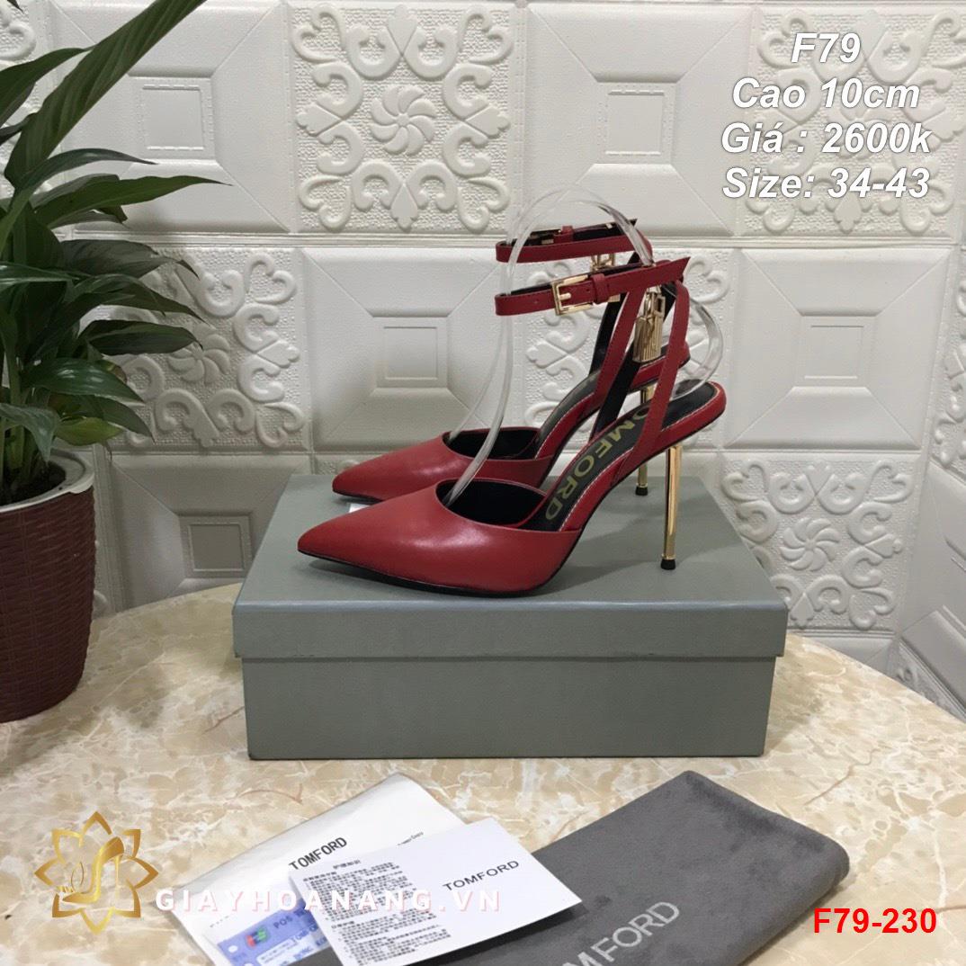 F79-230 Tom Ford sandal cao 10cm siêu cấp