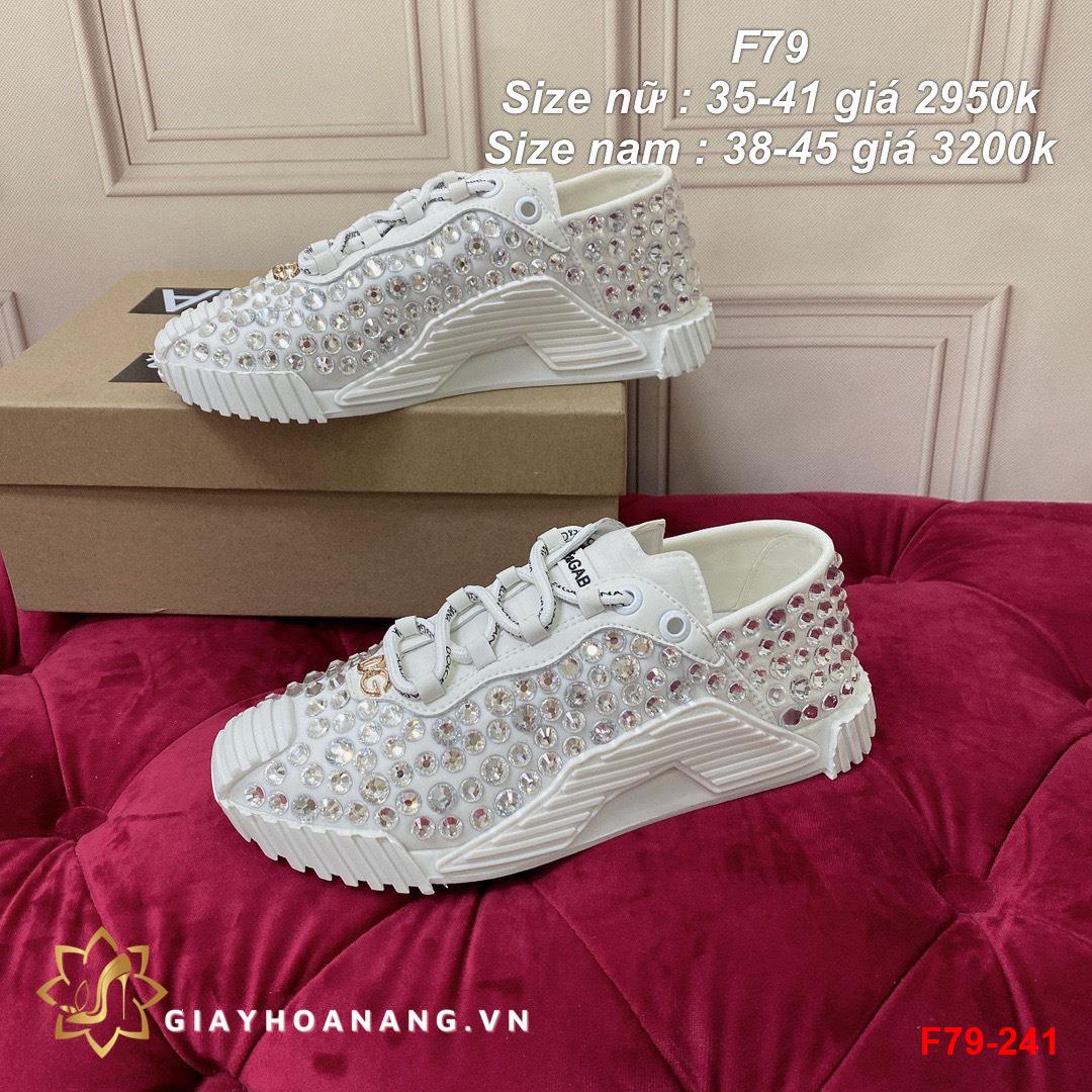 F79-241 Dolce & Gabbana giày thể thao siêu cấp