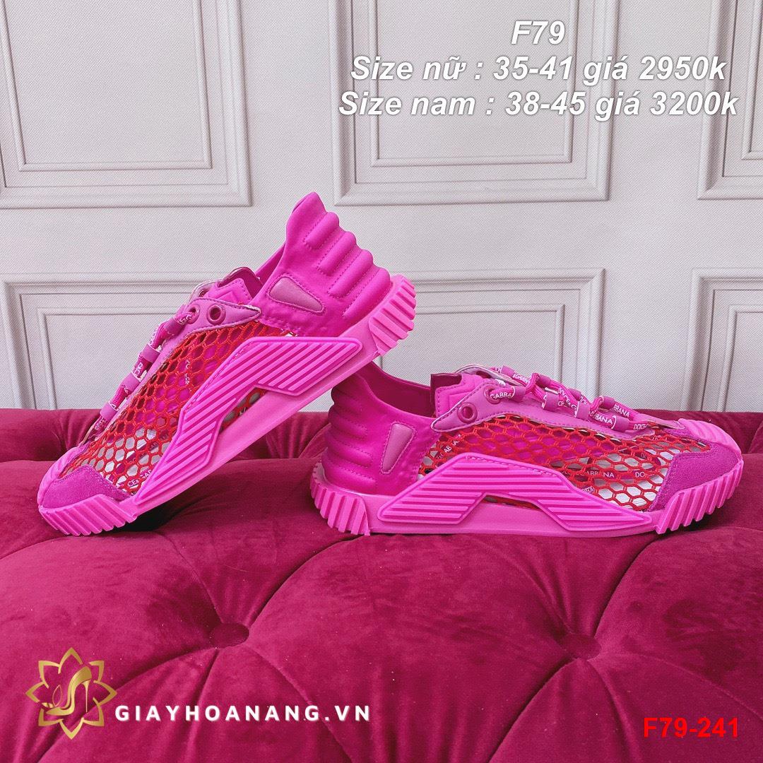 F79-241 Dolce & Gabbana giày thể thao siêu cấp